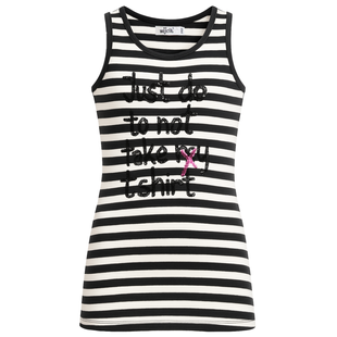 T-shirt for a girl Wojcik Moj Swiat stripe, 140